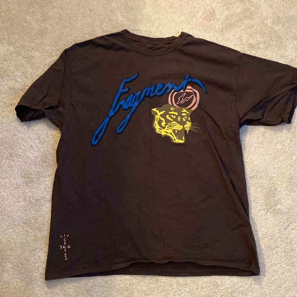 TRAVIS SCOTT CACTUS JACK FOR FRAGMENT ICONS TEE NWOT